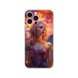 Lovely Lanterns and Colors Phone Case - Flexi case, Apple - iPhone 13 Pro Max