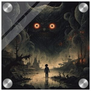 The Watcher Acrylic Art Print - 20x20 cm / 8x8″