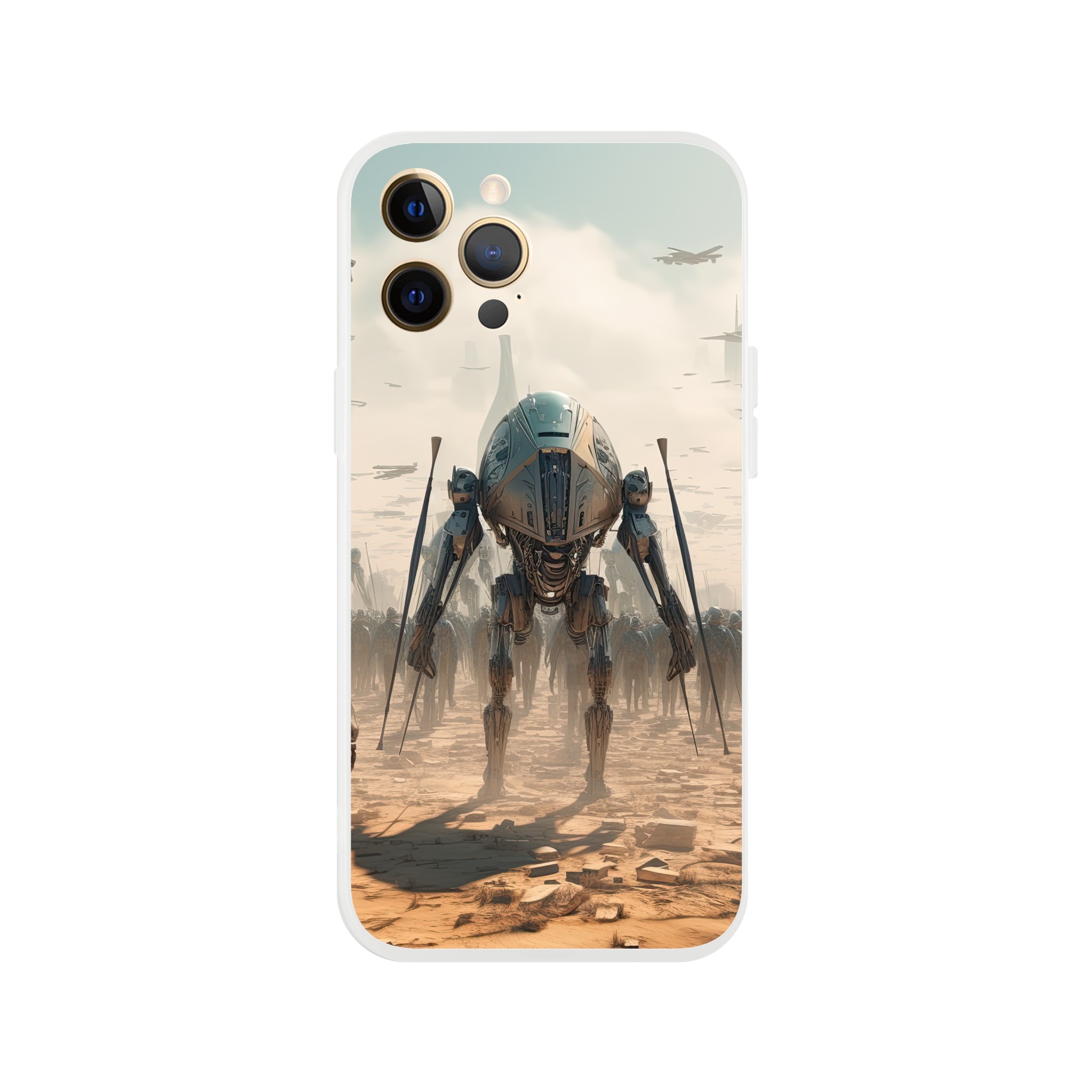 Future War Sci-Fi Futuristic Phone Case – Flexi case, Apple – iPhone 12 Pro Max