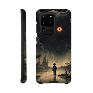 The Watcher Fantasy Monster Phone Case - Tough case, Samsung - Galaxy S20 Ultra