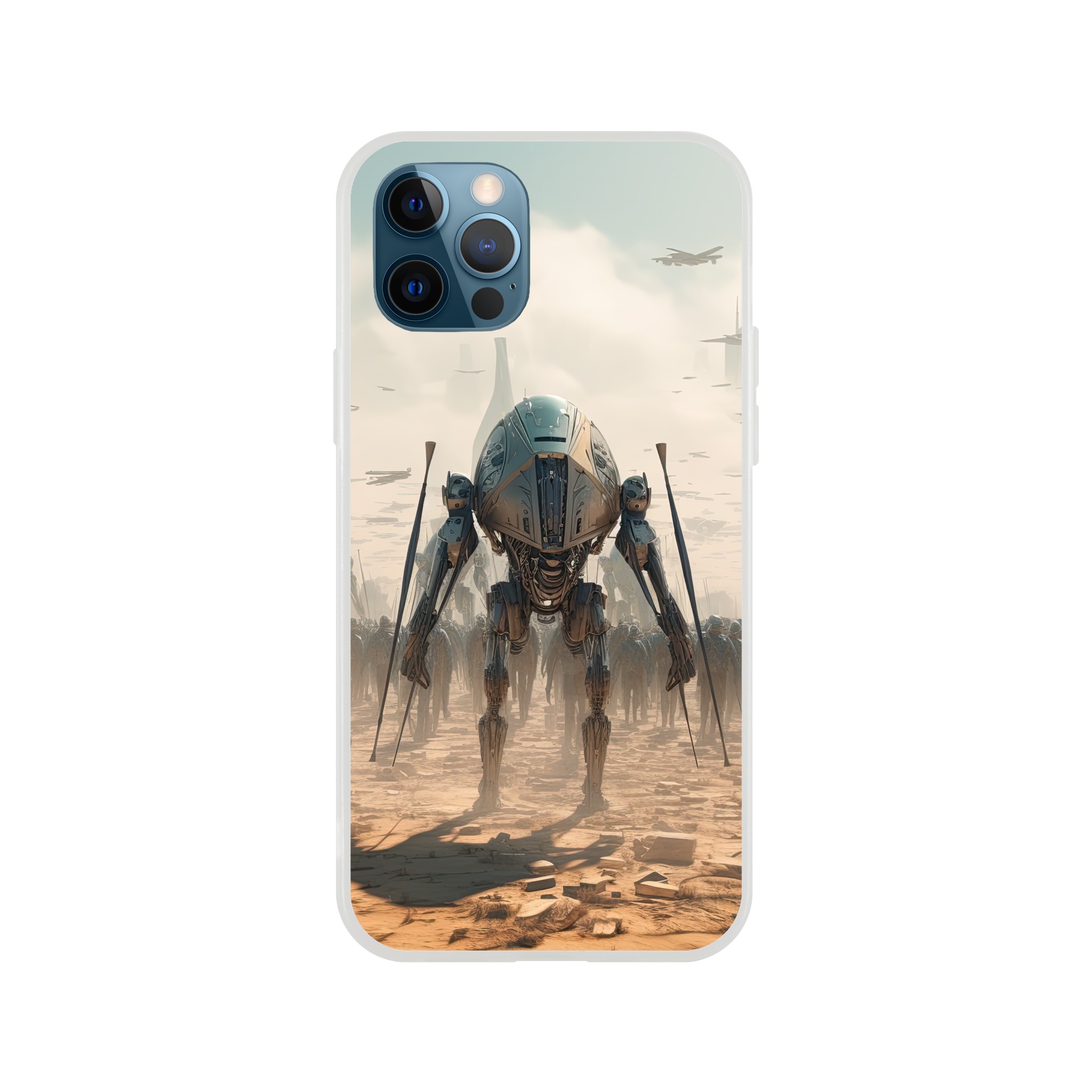 Future War Sci-Fi Futuristic Phone Case – Flexi case, Apple – iPhone 12 Pro