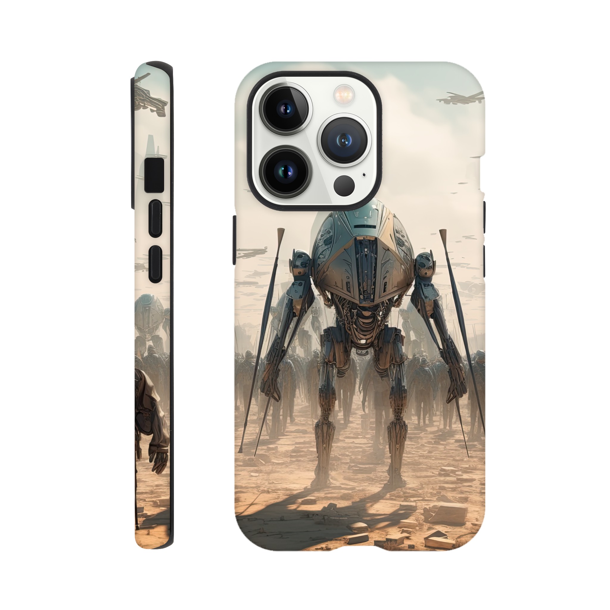 Future War Sci-Fi Futuristic Phone Case – Tough case, Apple – iPhone 13 Pro