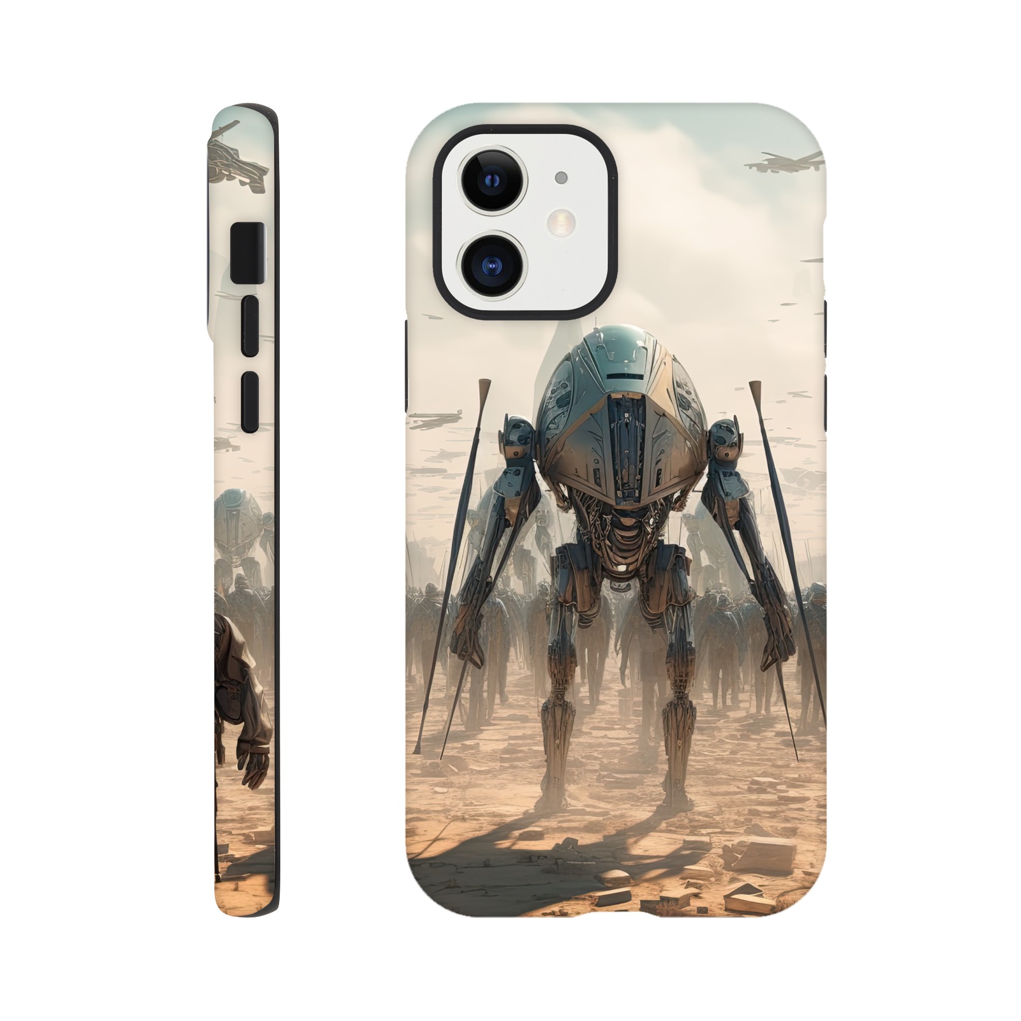 Future War Sci-Fi Futuristic Phone Case – Tough case, Apple – iPhone 12