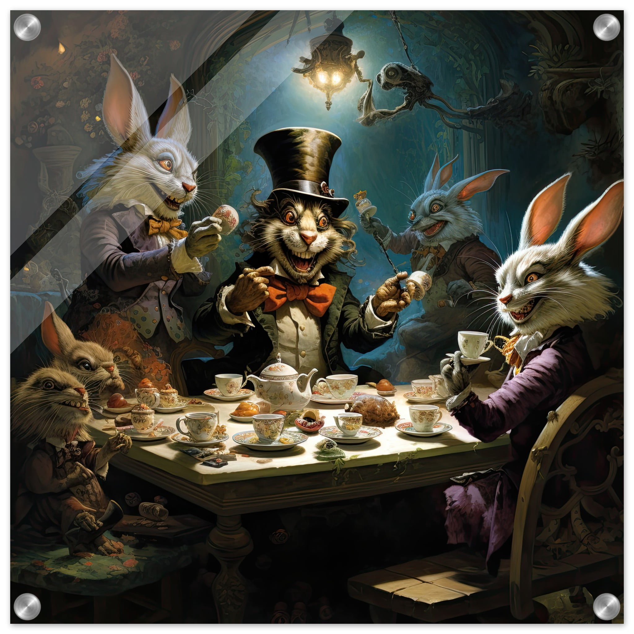 Mad Hatter’s Tea Party Acrylic Print