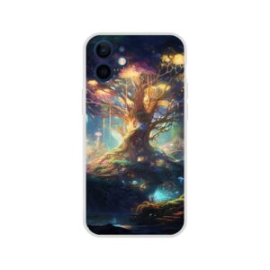Magical Tree Kingdom Phone Case - Flexi case, Apple - iPhone 12 Mini