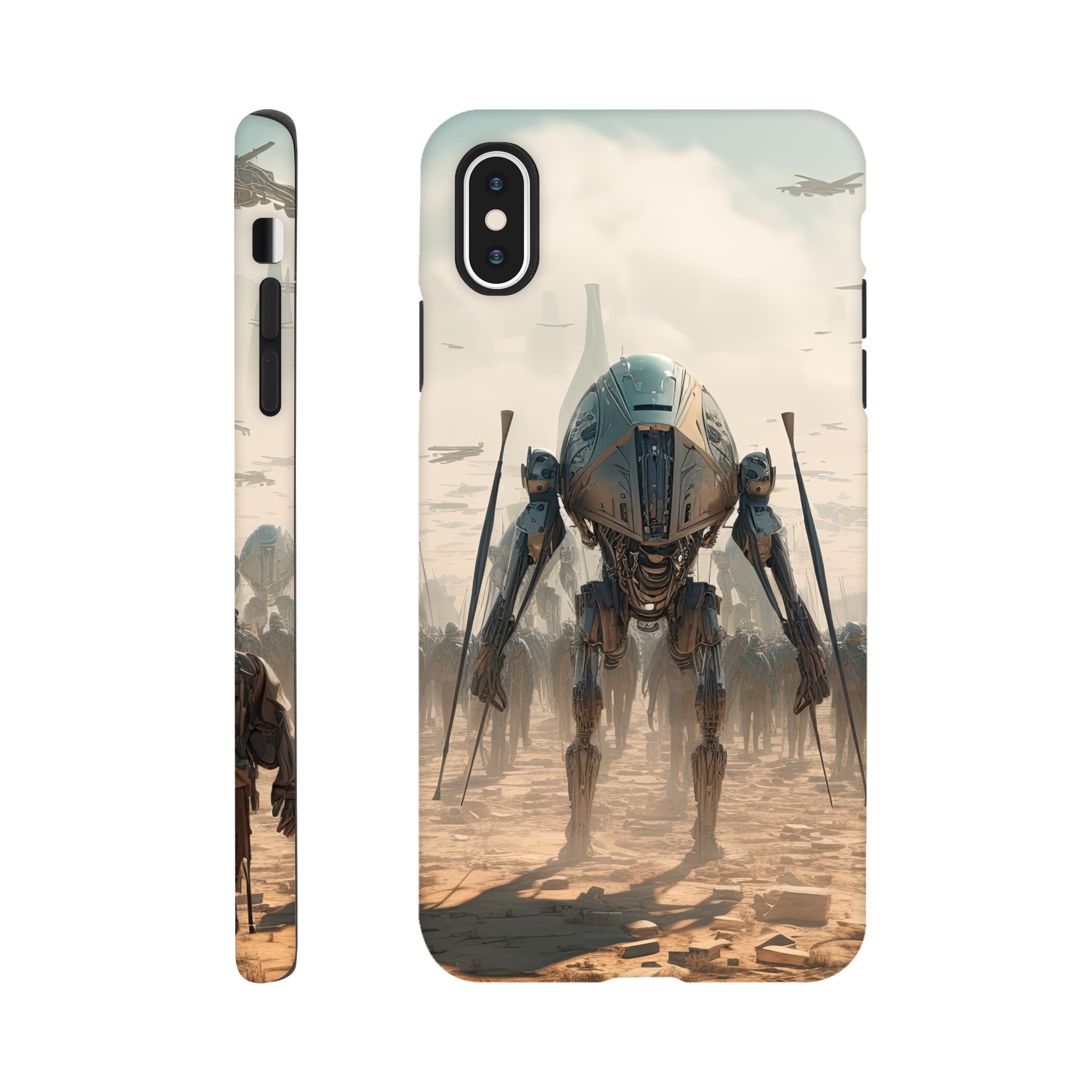Future War Sci-Fi Futuristic Phone Case – Tough case, Apple – iPhone XS Max