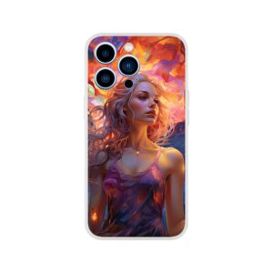 Lovely Lanterns and Colors Phone Case - Flexi case, Apple - iPhone 13 Pro