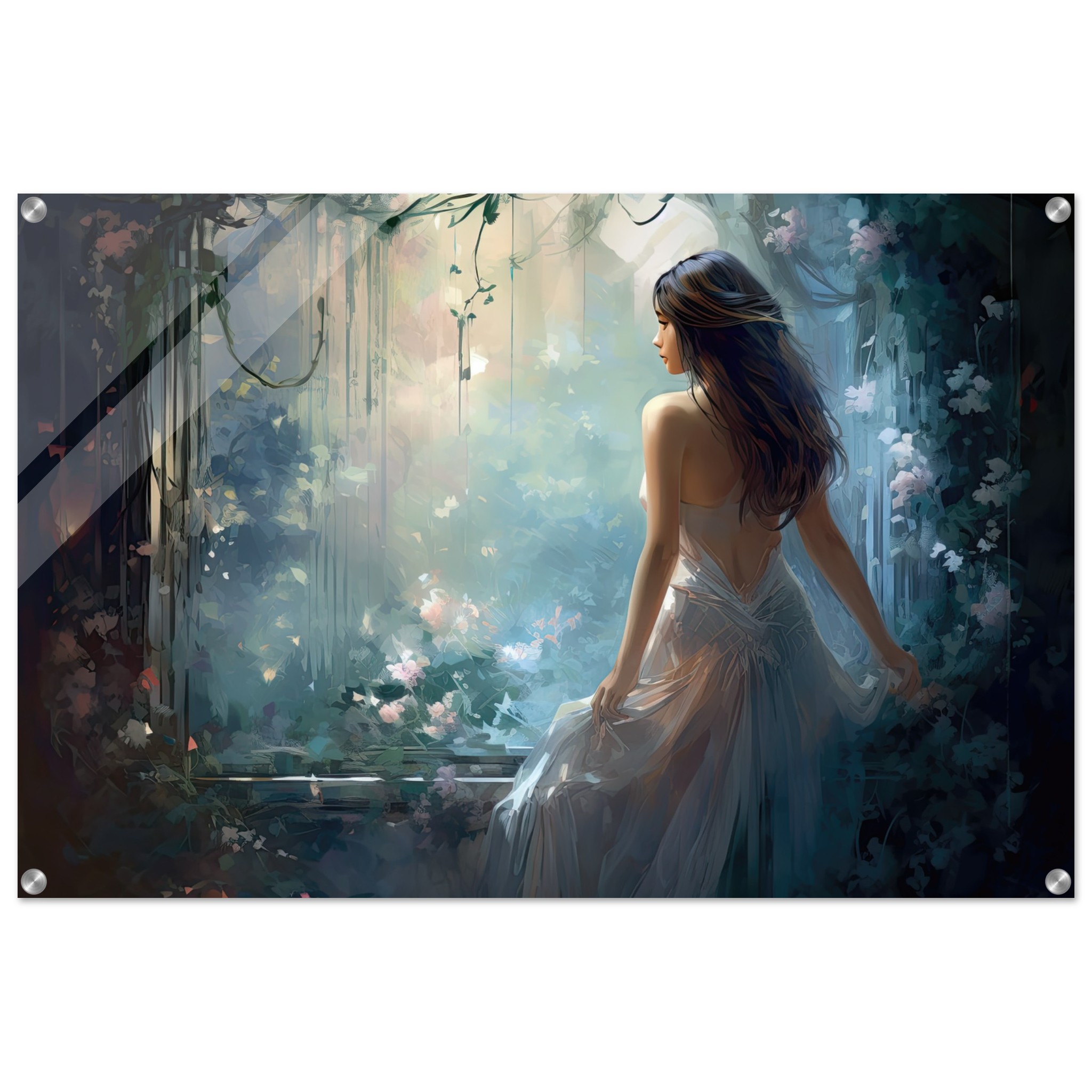 Secret Garden Beautiful Acrylic Print – 60×90 cm / 24×36″