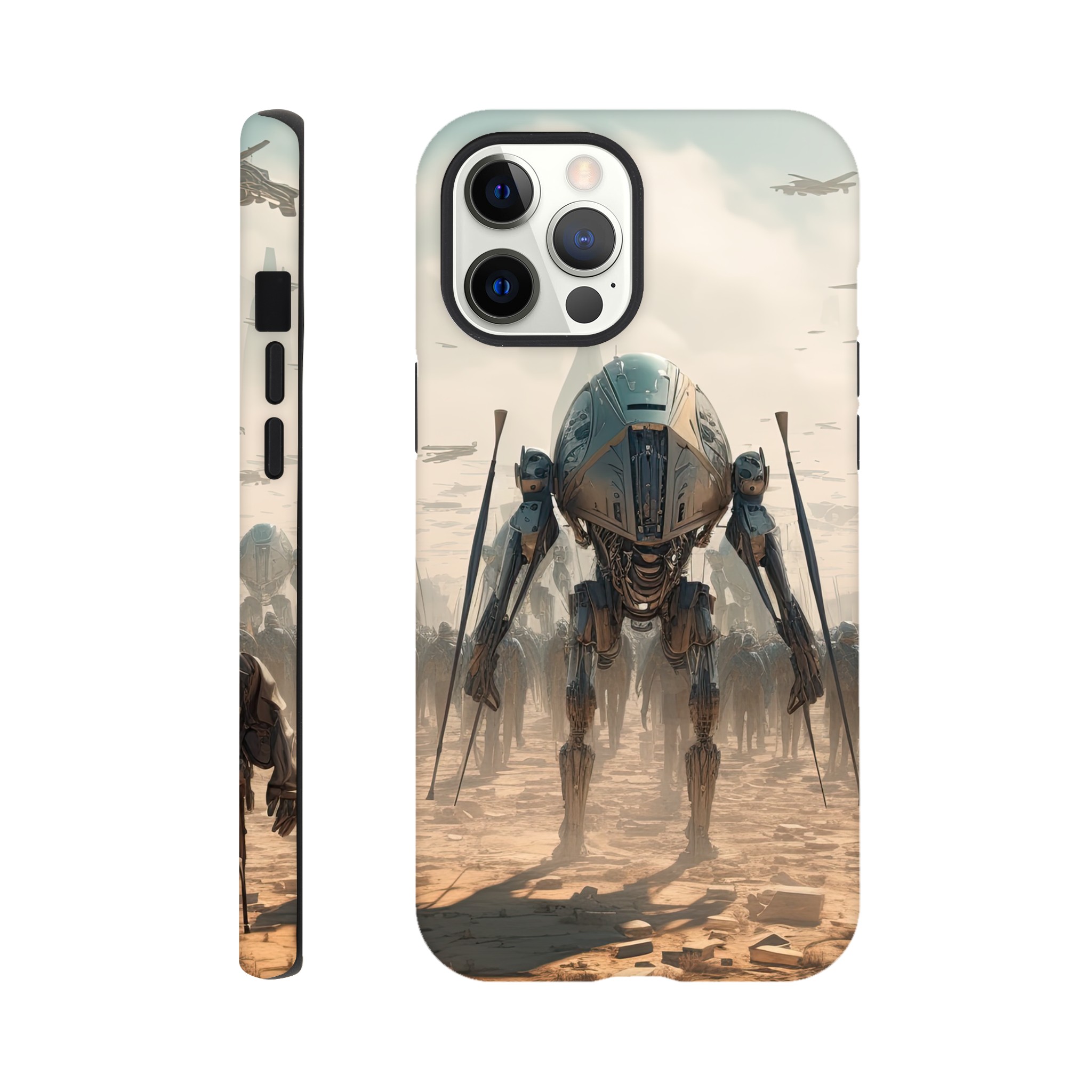 Future War Sci-Fi Futuristic Phone Case – Tough case, Apple – iPhone 12 Pro Max