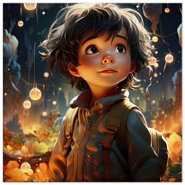 Enchanted World - Boy Adventurer - Canvas Print