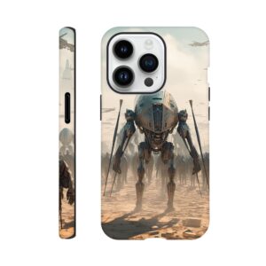 Future War Sci-Fi Futuristic Phone Case - Tough case, Apple - iPhone 14 Pro