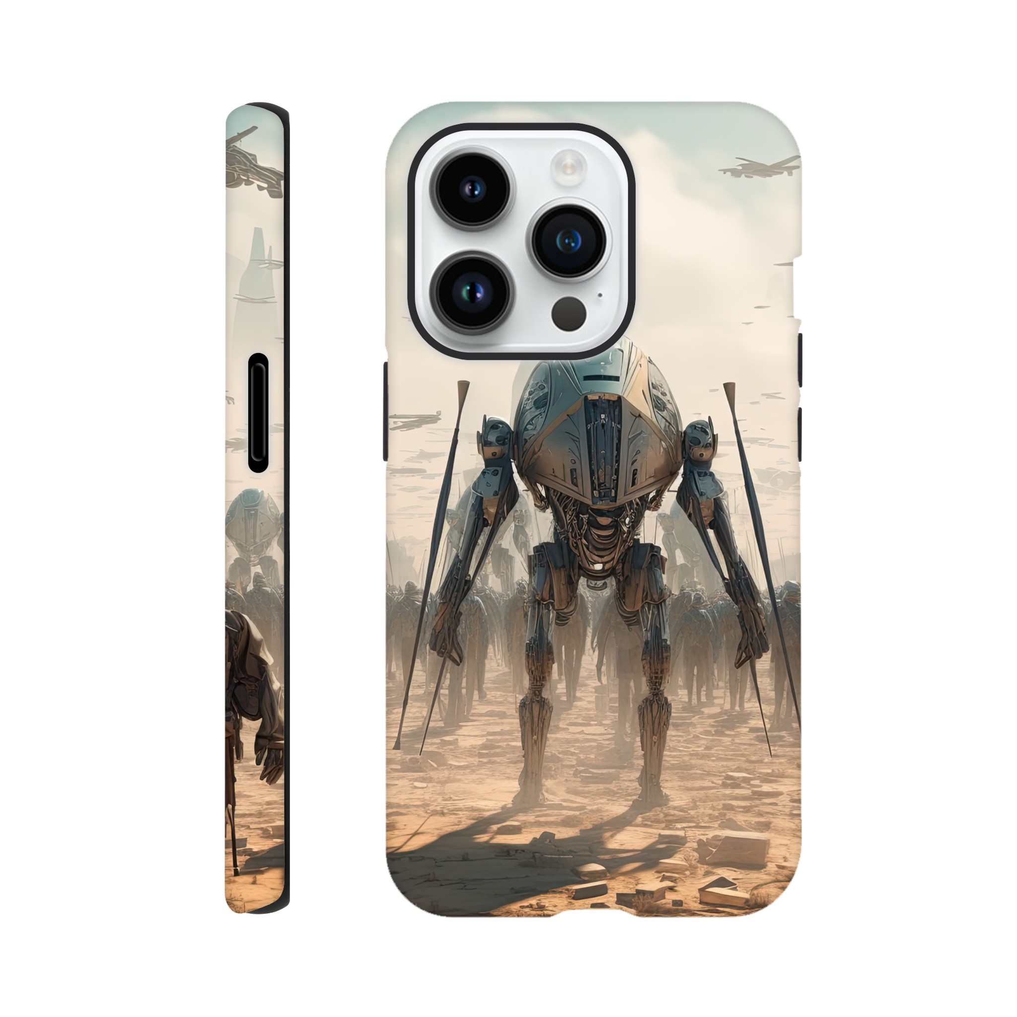 Future War Sci-Fi Futuristic Phone Case – Tough case, Apple – iPhone 14 Pro