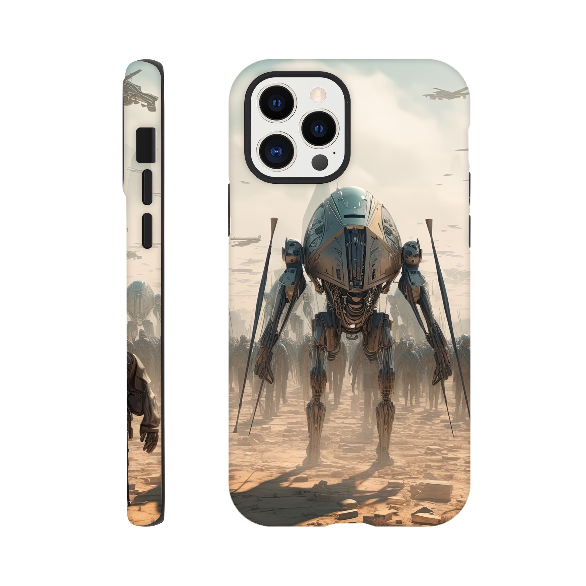 Future War Sci-Fi Futuristic Phone Case – Tough case, Apple – iPhone 12 Pro