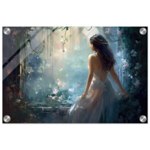 Secret Garden Beautiful Acrylic Print - 30x45 cm / 12x18″