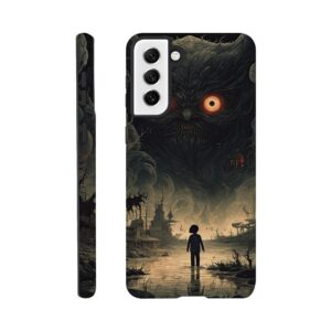 The Watcher Fantasy Monster Phone Case - Tough case, Samsung - Galaxy S21 Plus