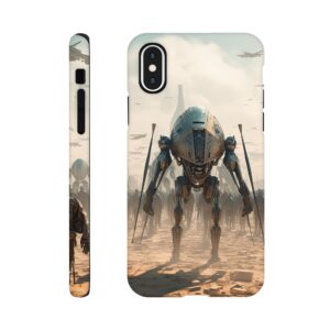Future War Sci-Fi Futuristic Phone Case - Tough case, Apple - iPhone X
