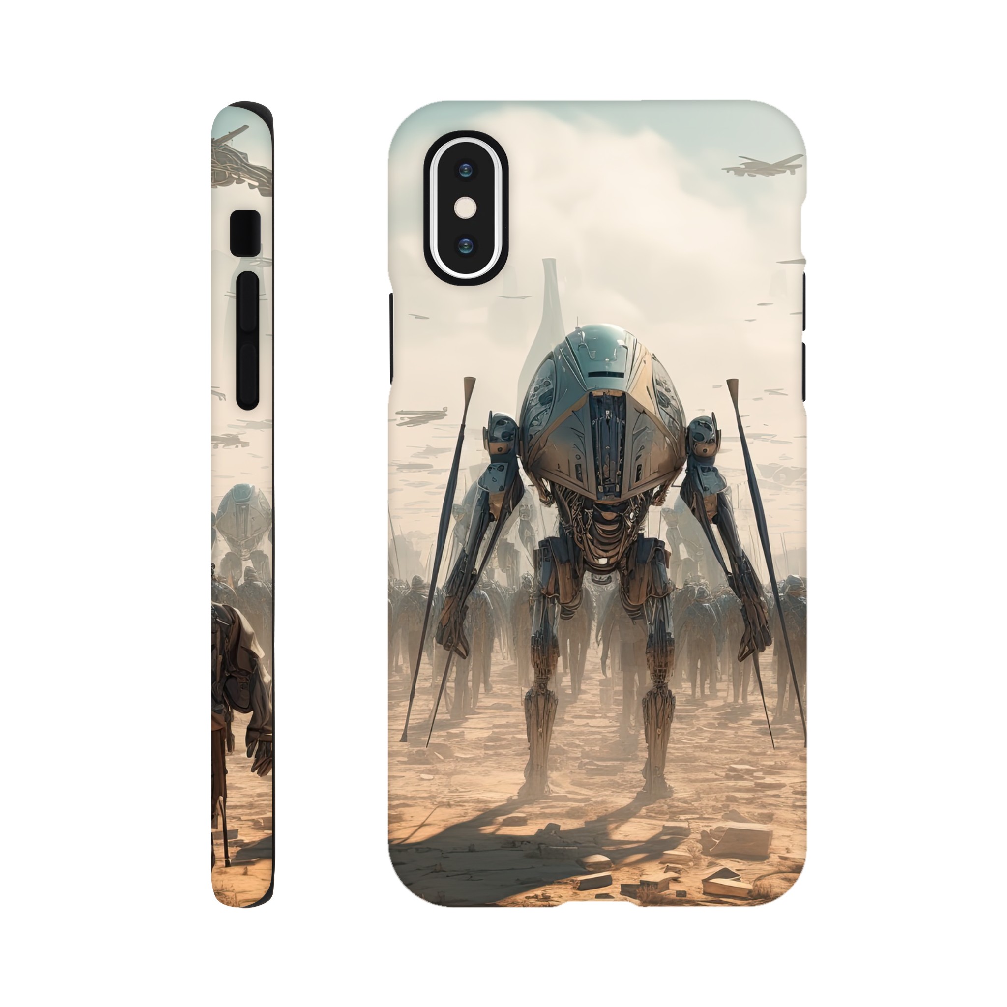 Future War Sci-Fi Futuristic Phone Case – Tough case, Apple – iPhone X