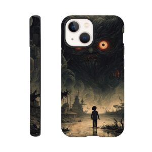 The Watcher Fantasy Monster Phone Case - Tough case, Apple - iPhone 13 Mini