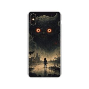 The Watcher Fantasy Monster Phone Case - Flexi case, Apple - iPhone X