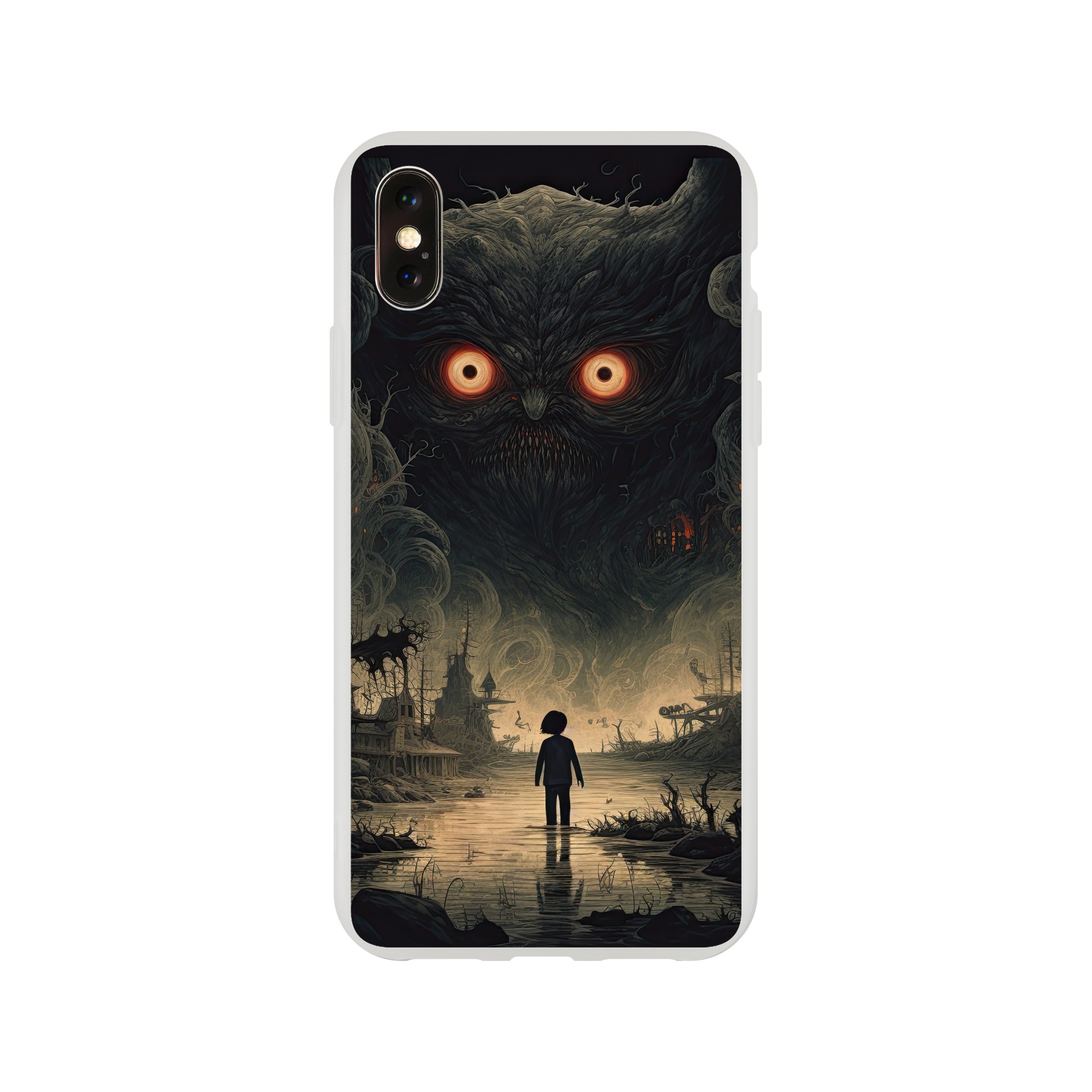 The Watcher Fantasy Monster Phone Case – Flexi case, Apple – iPhone X
