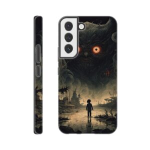 The Watcher Fantasy Monster Phone Case - Tough case, Samsung - Galaxy S22