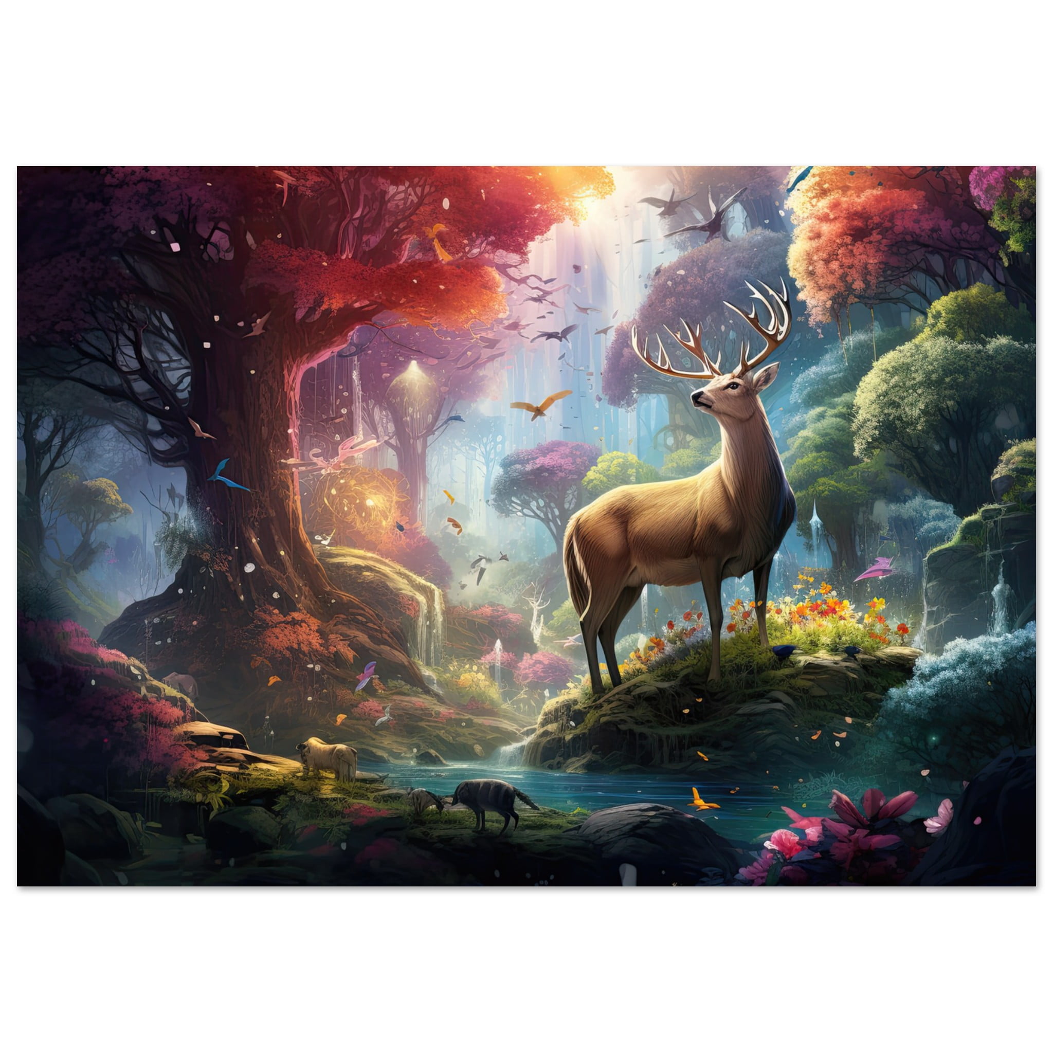 Incredible World Premium Art Poster – A4 21×29.7 cm / 8×12″