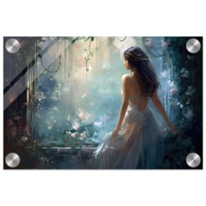 Secret Garden Beautiful Acrylic Print - 20x30 cm / 8x12″