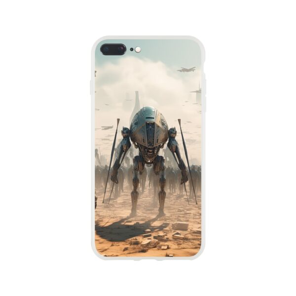 Future War Sci-Fi Futuristic Phone Case - Flexi case, Apple - iPhone 7 Plus