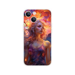 Lovely Lanterns and Colors Phone Case - Flexi case, Apple - iPhone 13 Mini