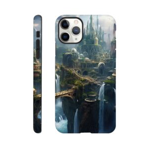 Elven Kingdom Fantasy Landscape Phone Case - Tough case, Apple - iPhone 11 Pro Max