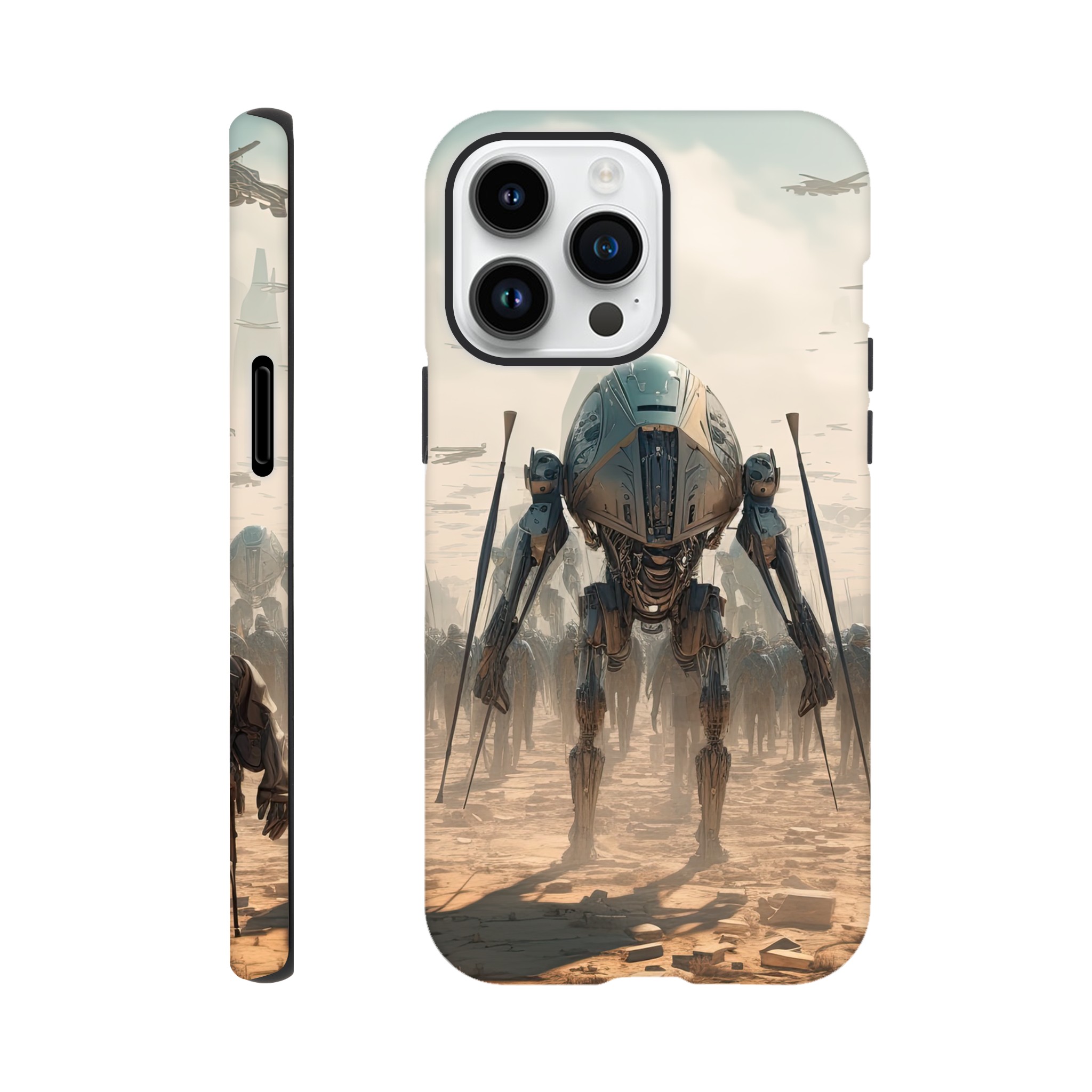 Future War Sci-Fi Futuristic Phone Case – Tough case, Apple – iPhone 14 Pro Max