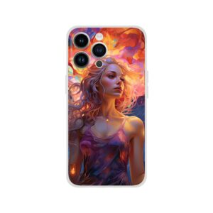 Lovely Lanterns and Colors Phone Case - Flexi case, Apple - iPhone 14 Pro Max