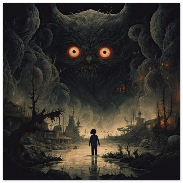 The Watcher Art Poster Print The Watcher Art Poster Print