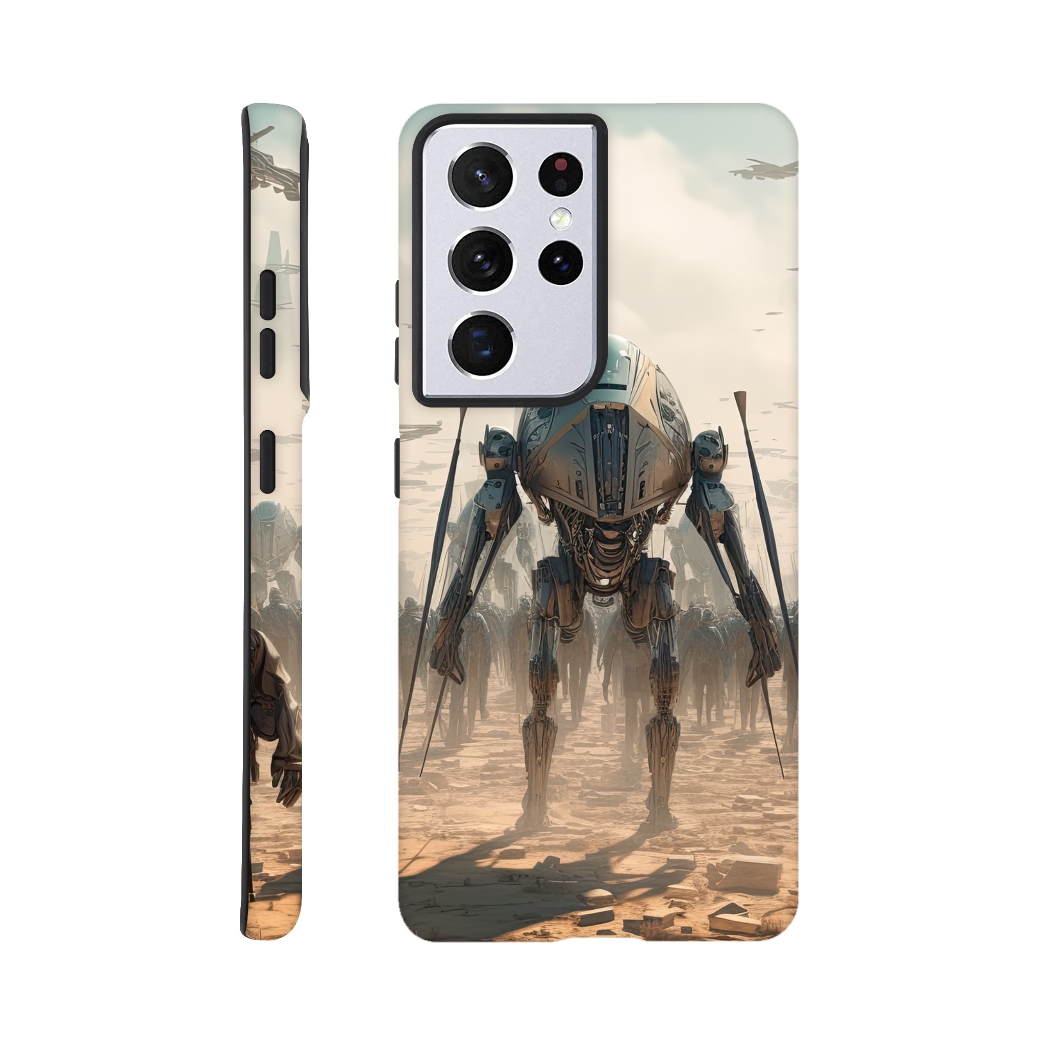 Future War Sci-Fi Futuristic Phone Case – Tough case, Samsung – Galaxy S21 Ultra