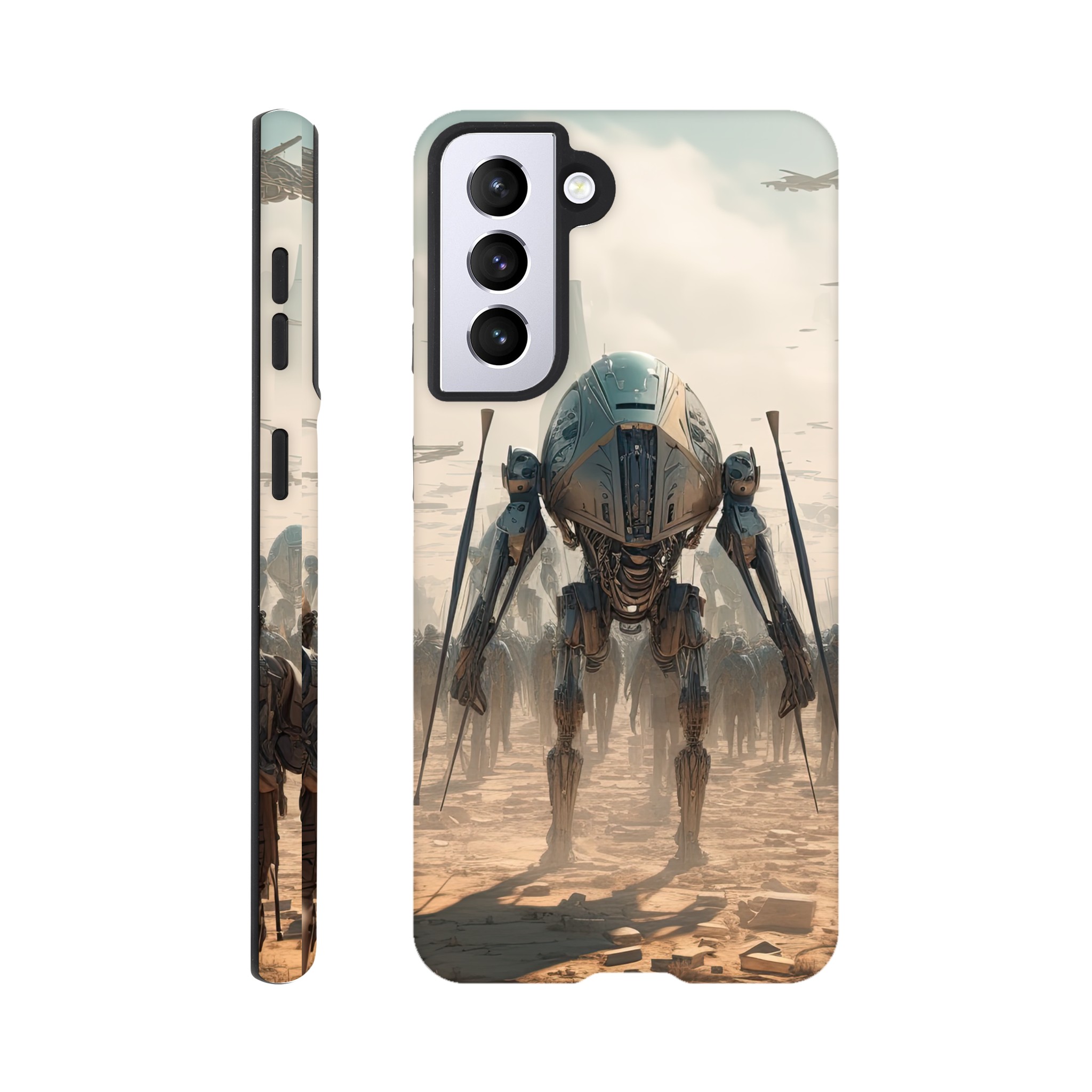 Future War Sci-Fi Futuristic Phone Case – Tough case, Samsung – Galaxy S21