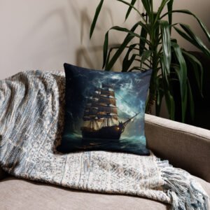 Fantastic Voyage Premium Throw Pillow - Image 3