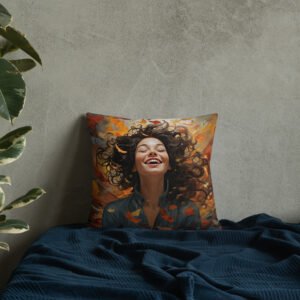 Pure Happiness Premium Throw Pillow - Image 10