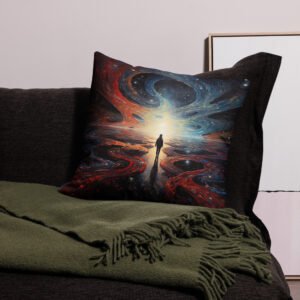 Infinity Abstract Art Premium Pillow - Image 6