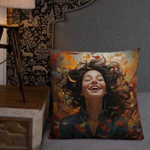 Pure Happiness Premium Throw Pillow - Image 12