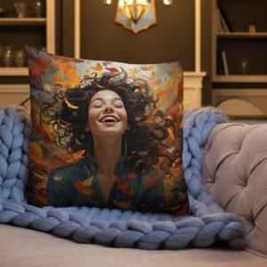 Pure Happiness Premium Throw Pillow - Image 13