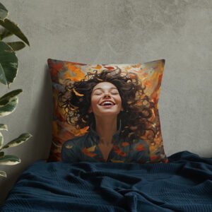 Pure Happiness Premium Throw Pillow - Image 15