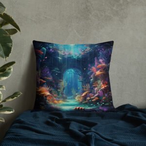Underwater Paradise Premium Throw Pillow - Image 15