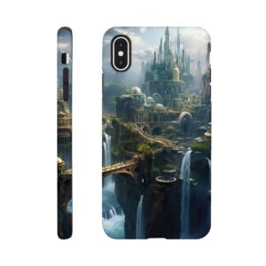 Elven Kingdom Fantasy Landscape Phone Case - Tough case, Apple - iPhone XS Max