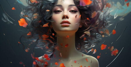 Digital Artwork - Beautiful Girl