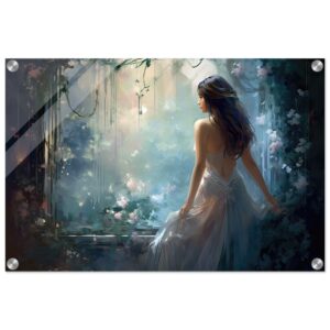 Secret Garden Beautiful Acrylic Print - 40x60 cm / 16x24″