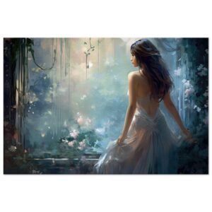 Secret Garden Beautiful Canvas Print - 60x90 cm / 24x36″, Thick