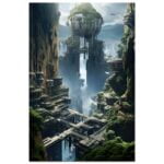 Sci-Fi Concept Art Canvas Print