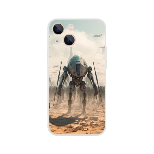 Future War Sci-Fi Futuristic Phone Case - Flexi case, Apple - iPhone 13 Mini