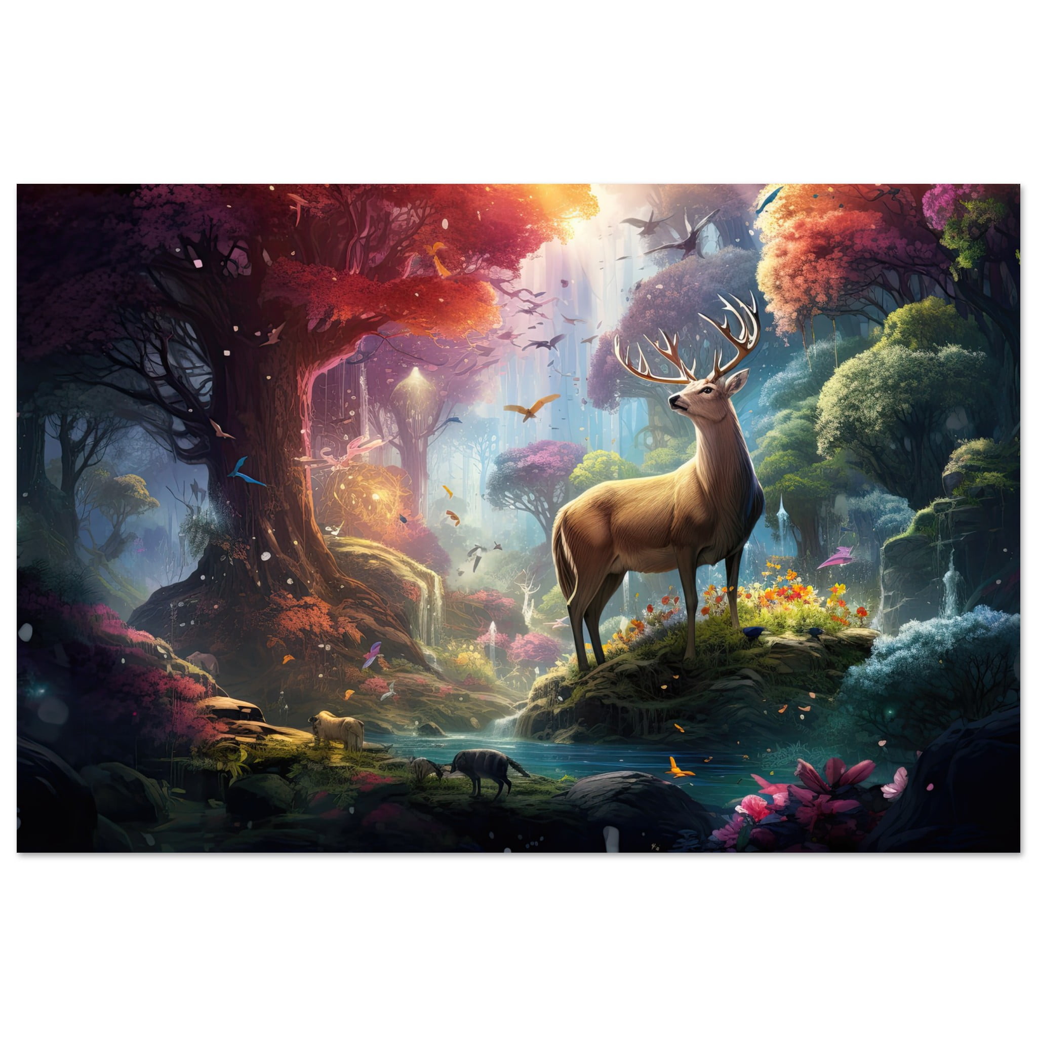 Incredible World Premium Art Poster