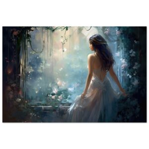 Secret Garden Beautiful Metal Print - 50x75 cm / 20x30″